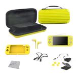 Pack Alpha Omega Players Nintendo Switch Lite Mega Starter Extreme 12 en 1 Jaune