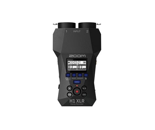 Enregistreur 2 pistes 32 bits à virgule flottante Zoom H1 XLR Noir
