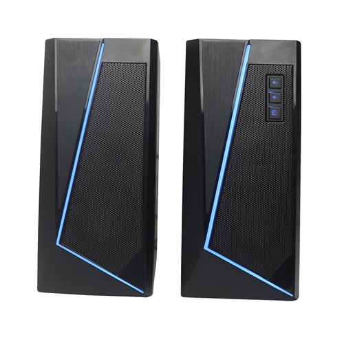 Enceintes PC We 2.0 Bluetooth Noir