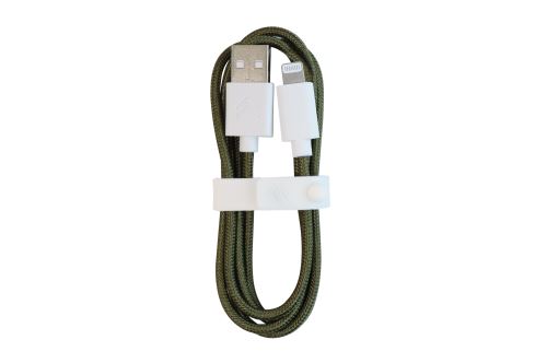Câble pour smartphone Citroën AMI USB A Lightning 1 m Kaki