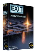 Jeu d'escape game Iello Exit Le Labyrinthe Maudit