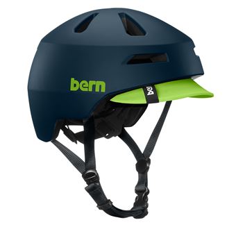 Casque de sport Bern Brentwood 2.0 Matte Muted Sarcelle avec visière Taille S