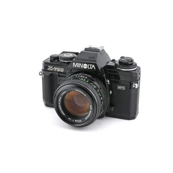 Appareil photo argentique Minolta X-700 & 50 mm f1.4 MD
