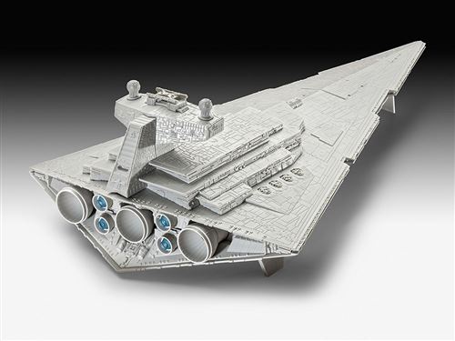 Maquette Star Wars Imperial Star Destroyer Revell - 1/600, 58.8 Cm, Avec Son Et Lumière - Niveau Expert