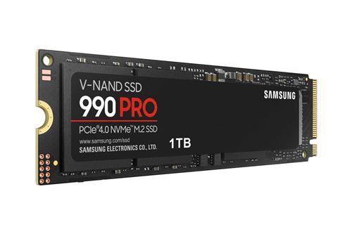 SSD Interne Samsung 990 Pro 1 To Noir