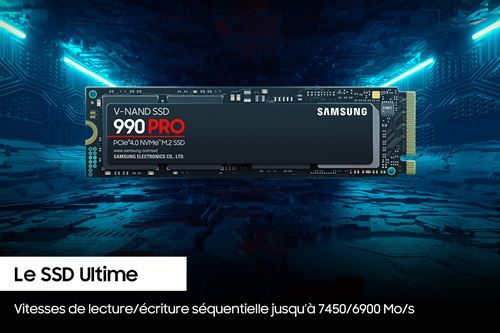 Samsung 990 PRO MZ-V9P1T0BW - SSD - verschlüsselt - 1 TB - intern