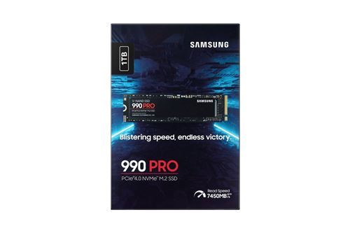 SSD Interne Samsung Portable 990 Pro MZ-V9P2T0BW 2 T0 Noir - Fnac.ch - SSD  internes