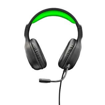 Casque Gaming filaire supra auriculaire The G-Lab Korp Yttrium pour PS Xbox et PC Noir et Vert