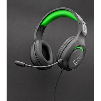 Casque Gaming filaire supra auriculaire The G-Lab Korp Yttrium pour PS Xbox et PC Noir et Vert