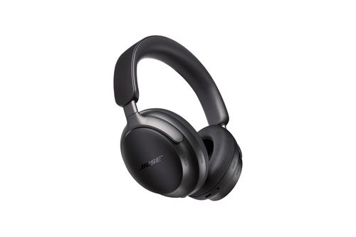 Casque sans fil supra-aural Bose QuietComfort Ultra avec réduction active du bruit Noir