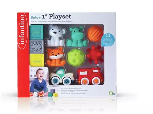 Jeu d’éveil Infantino Mon 1er coffret sensoriel