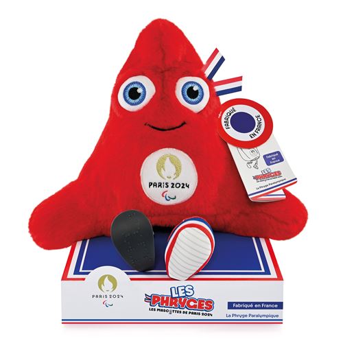 Mascotte Doudou et Compagnie Paralympique JO Paris 2024 État correct - Doudou et Compagnie reconditionné disponible sur Fnac