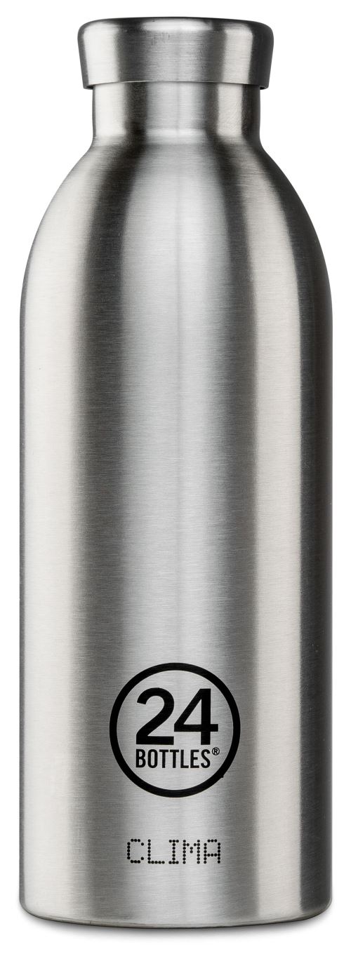 Gourde 24Bottles Clima 500 ml Argent
