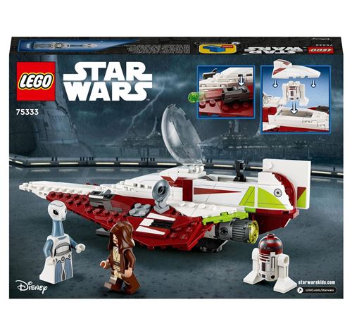 Lego®star wars™ 75333 - le chasseur jedi d'obi-wan kenobi