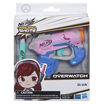 Nerf MicroShots Overwatch D VA et Fléchettes Nerf Overwatch Officielles