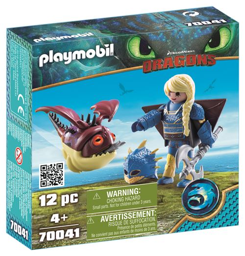 Playmobil Dragons 70041 Astrid Avec Globegobeur