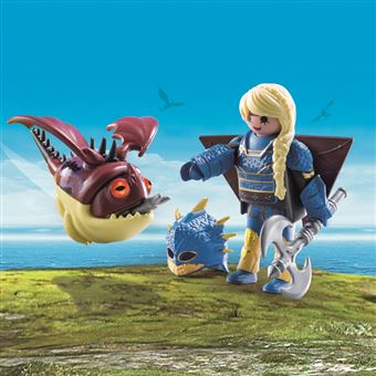 Playmobil Dragons 70041 Astrid avec Globegobeur