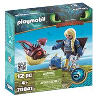 sympa dragon 9460 Varek et Bouledogre Playmobil ( viking , dreamworks
