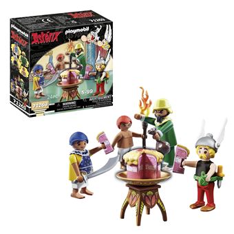 Playmobil Astérix 71269 Amonbofis gâteau empoisonné