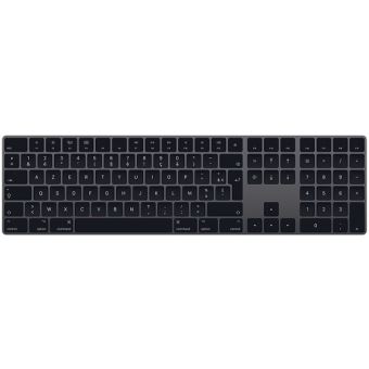 Clavier Apple Magic Keyboard avec pavé numérique Gris Sidéral