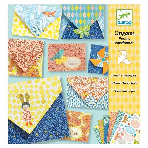 Kit créatif Djeco Origami Petites enveloppes