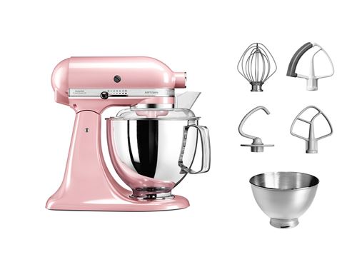 Robot Pâtissier Kitchenaid Artisan 5Ksm175Psesp 300 W Rose Nacré