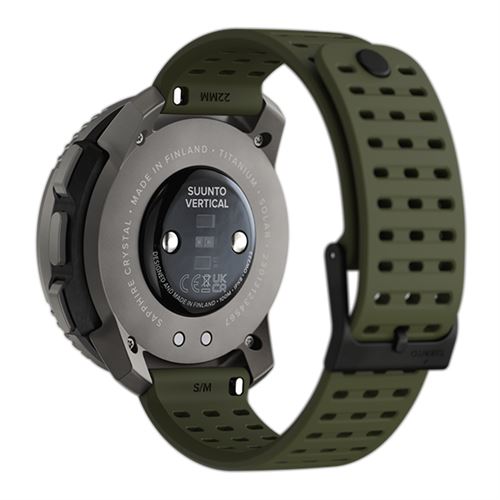 Montre connectée Suunto Vertical Titanium Solar Forest avec