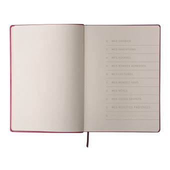 Carnet Oberthur A6 Carmen Corail