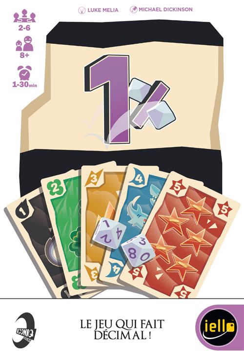 Boite de Jeu d’ambiance Iello Mini Games 1%