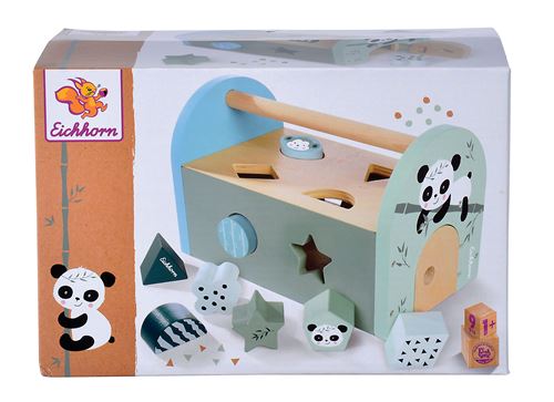 Jeu D'Encastrement Eichhorn Boîte À Formes Panda