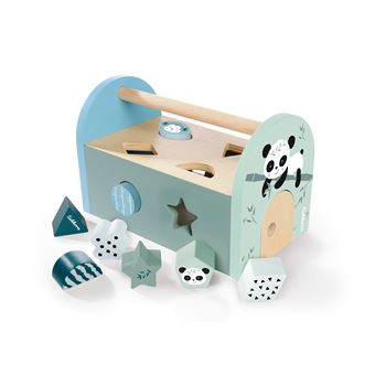 Jeu d'encastrement Eichhorn Boîte à formes Panda