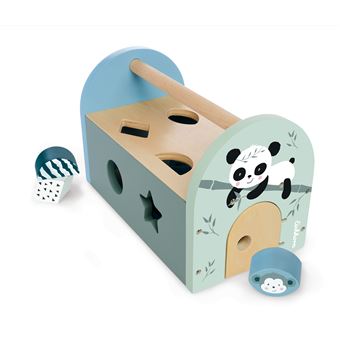 Jeu d'encastrement Eichhorn Boîte à formes Panda