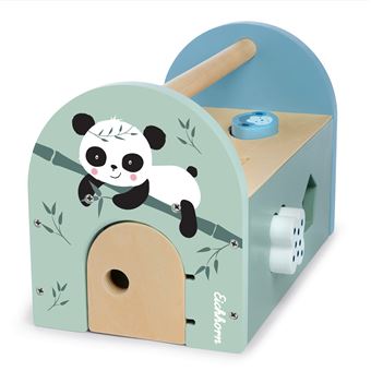 Jeu d'encastrement Eichhorn Boîte à formes Panda