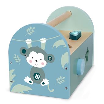 Jeu d'encastrement Eichhorn Boîte à formes Panda