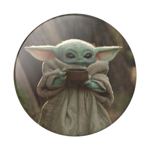 Support téléphone Popsockets Le Mandalorien L’Enfant la tasse