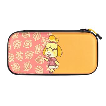 Etui de transport Pdp Slim Deluxe Animal Crossing Isabelle pour Nintendo Switch Rose et jaune