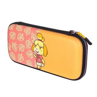 Etui de transport Pdp Slim Deluxe Animal Crossing Isabelle pour Nintendo Switch Rose et jaune