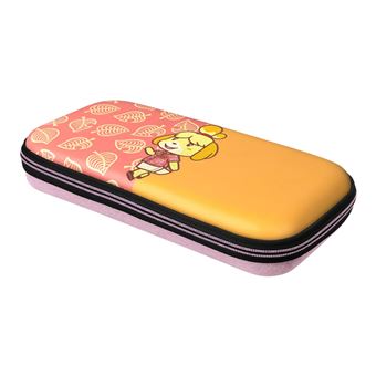 Etui de transport Pdp Slim Deluxe Animal Crossing Isabelle pour Nintendo Switch Rose et jaune