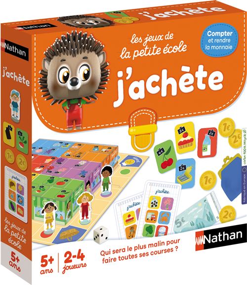 Les jeux de la petite école : J?achète Dujardin Nathan - vue 8