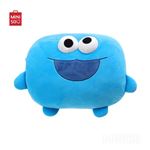 Coussin emplacement mains Miniso Sesame Street Cookie Monster Bleu