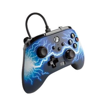 Manette filaire améliorée PowerA pour Xbox Séries X S Edition Arc Lightning