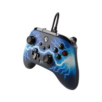 Manette filaire améliorée PowerA pour Xbox Séries X S Edition Arc Lightning