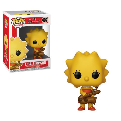 Figurine Funko Pop Vinyl Lisa With Saxophone Simpsons