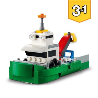 LEGO® Creator 3 en 1 31113 Transporteur de voitures de course