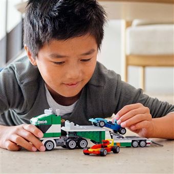 LEGO® Creator 3 en 1 31113 Transporteur de voitures de course