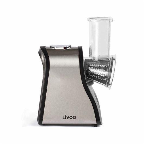 Râpe électrique multifonctions Livoo DOP192 200 W Noir et Gris