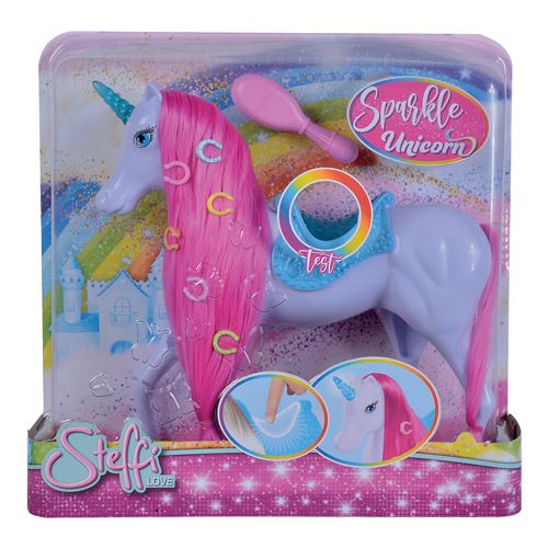 Simba Multicolore Licorne Lumineuse Pour Poupées 29 Cm