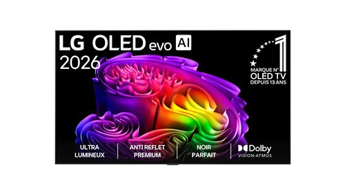 TV LG 4K OLED Evo OLED77G6 195 cm 2026 - vue 1