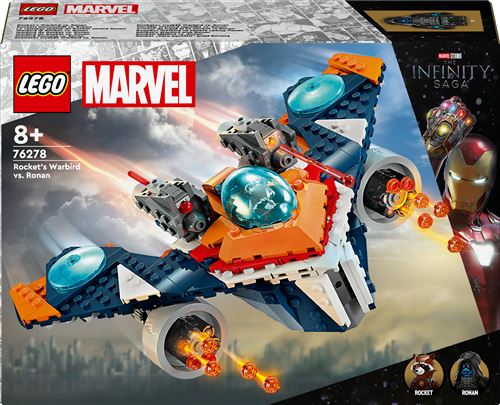 LEGO® Marvel 76278 Le vaisseau spatial de Rocket contre Ronan