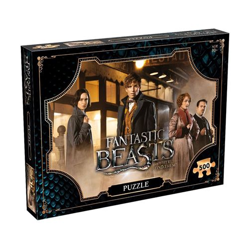 Puzzle 500 pièces Winning Moves Les Animaux Fantastiques